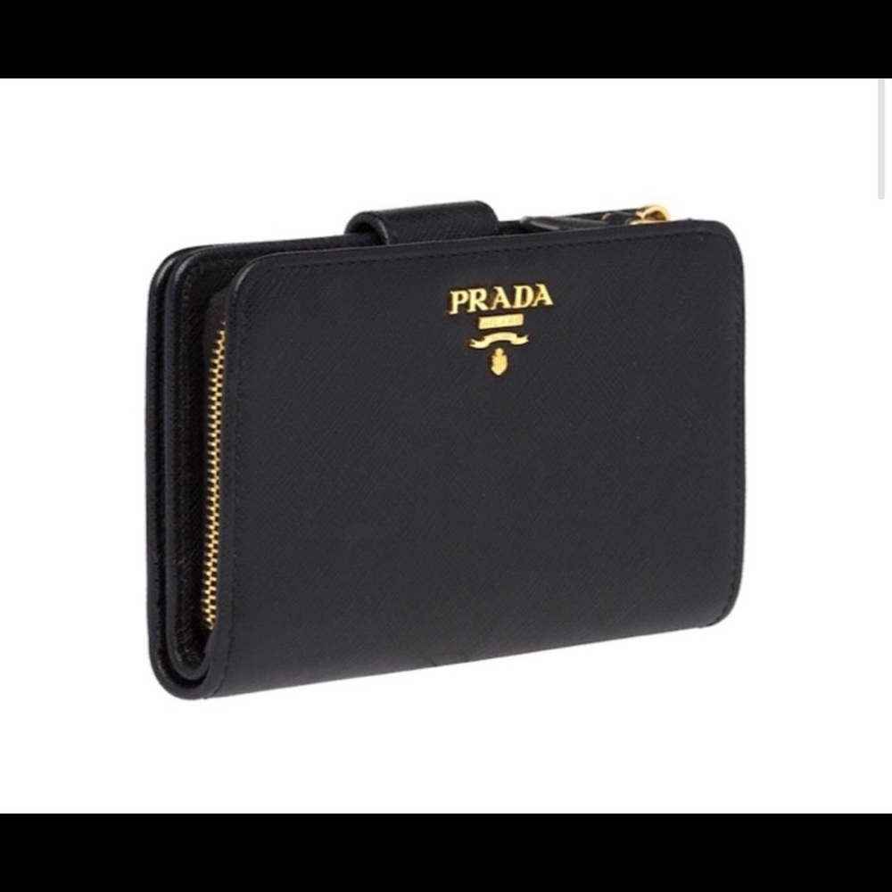 Prada Small Saffiano Leather Wallet